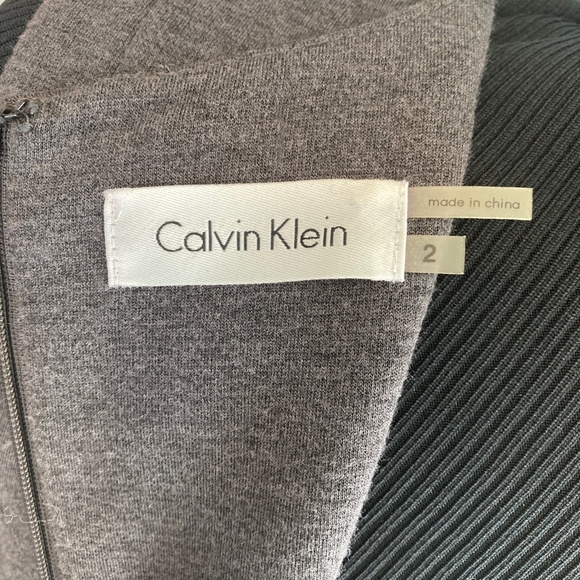 💋 Calvin Klein BELTED DRESS NWOT - Picture 11 of 12